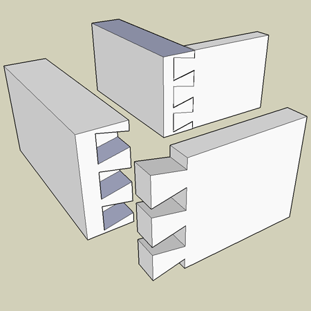 File:Joinery-halfblinddovetail CreativeCommons.gif